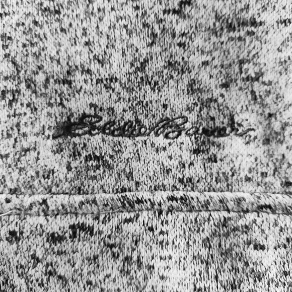 Eddie Bauer Mens Heavyweight Radiator Fleece Quarter Snap Pullover Sweater M - Picture 6 of 8